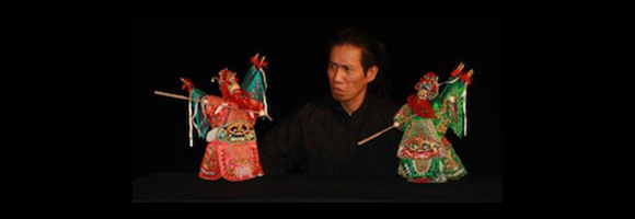 la marionnette a gaine chinoise